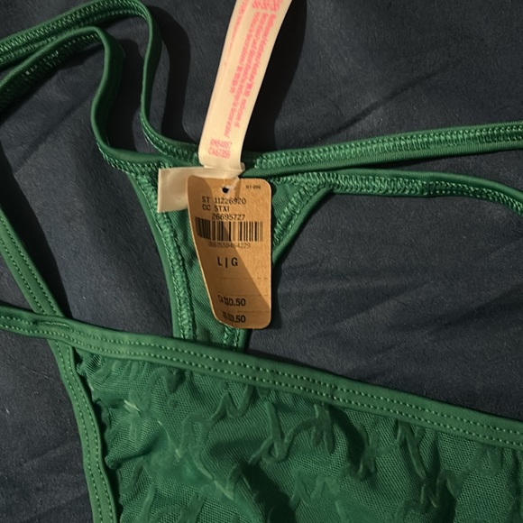 NWT mesh PINK thong - Picture 2 of 5